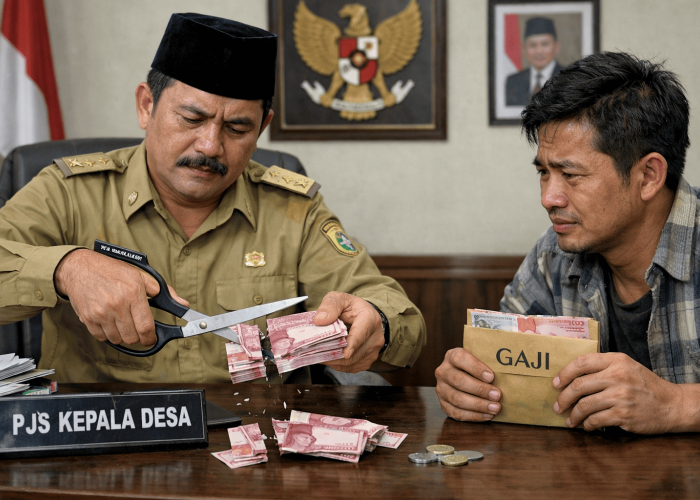 Dalih Sumbangan Sukarela, Pjs Kades Nangai Tayau I Akui Sunat Gaji Perangkat Desa