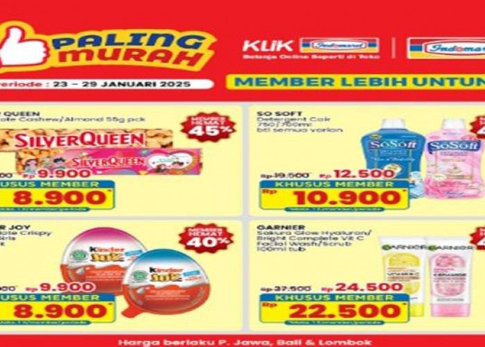  Promo Indomaret Terbaru Hari Ini Kamis 8 Mei, Silverqueen Rp 10.900