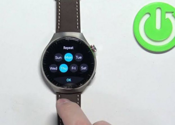 Cara Mudah Pasang Suara Alarm di Smartwatch Huawei