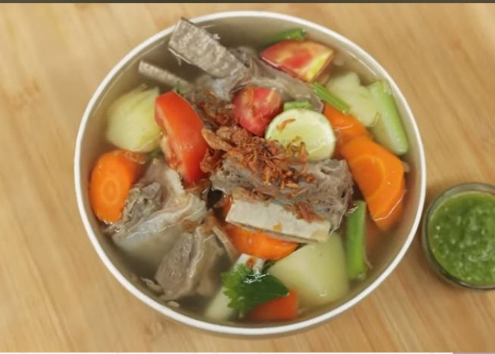 Resep Sup Iga Sapi Empuk Kuah Bening