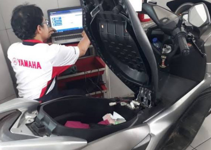 Motor Yamaha injeksi Wajib Servis Pakai Alat Ini