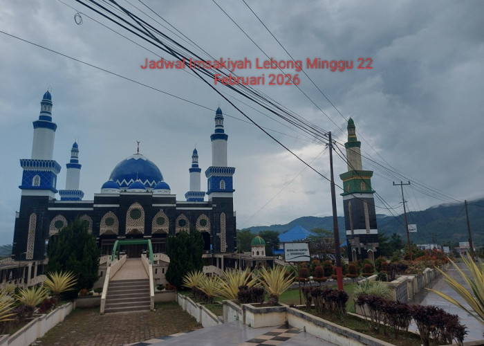 Jadwal Imsakiyah Lebong Minggu, 22 Februari 2026: Waktu Sahur hingga Isya Lengkap dengan Niat Puasa