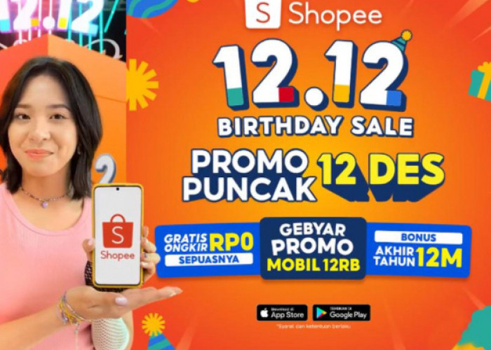 Promo Shopee 12.12 Birthday Sale 2025 dari Diskon 100%