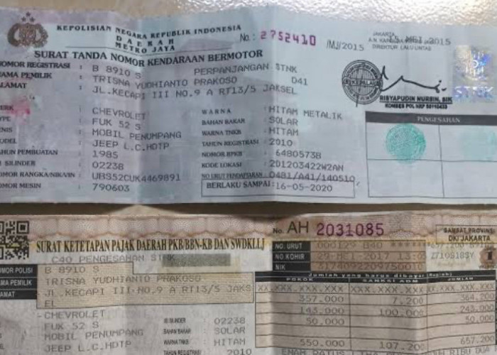 Syarat Bayar Pajak Mobil Terbaru Terbaru 2025