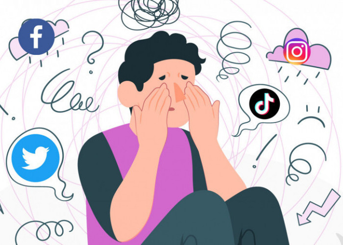 Dampak Buruk Histeria Kognitif Media Sosial terhadap Kesehatan Mental 