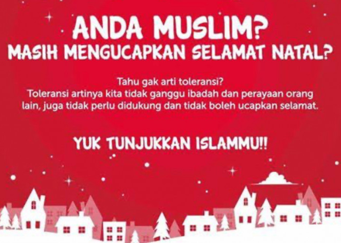 Hukum Mengucapkan Selamat Natal Bagi Umat Islam, Ini Penjelasannya