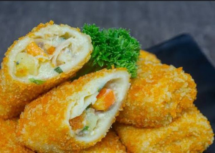 Resep Risoles Ragout Ayam, Cemilan Lembut Lumer Di Mulut