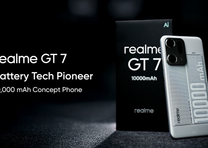 Realme Memperkenalkan Konsep Ponsel Pintar Baterai 10.000 mAh dan Bodi Tipis