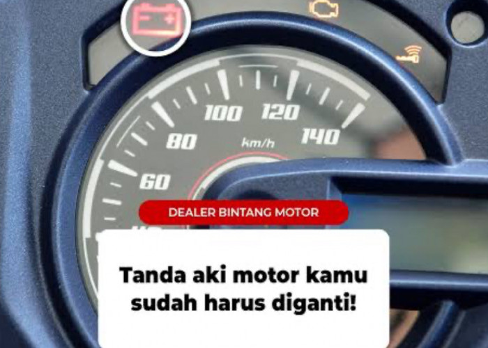 4 Tanda Aki Motor Melemah Sebelum Motor Sulit Distarter