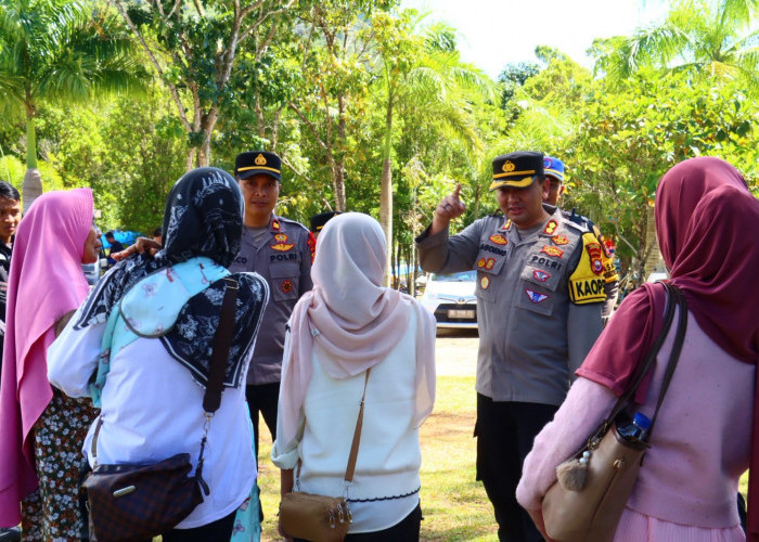 Kapolres Lebong Cek Keamanan Destinasi Wisata