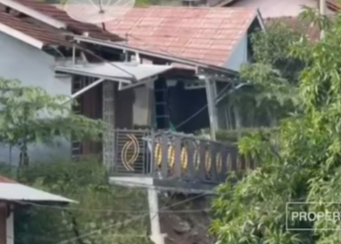 Tanah Bergerak di Kabupaten Tegal Rusak Ratusan Rumah dan Fasilitas Umum