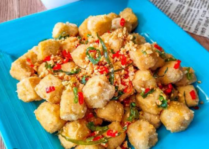Resep Olahan Tahu Tahu Goreng Cabe Garam Untuk Makan Siang 