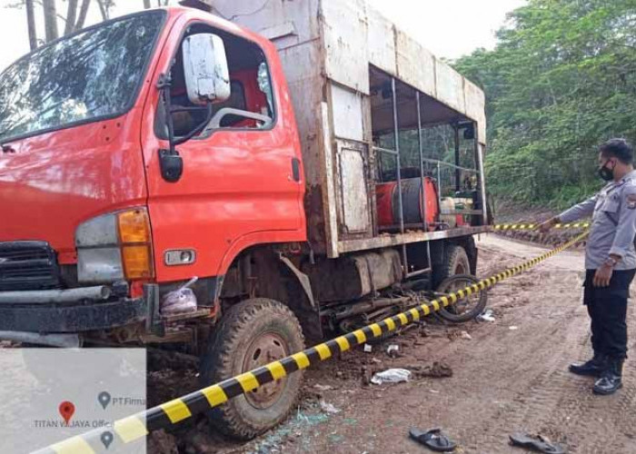 Hantam Truk PT CMS, Karyawan PT BBS Tewas Mengenaskan