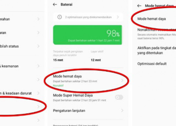 Tips Optimalisasi Baterai HP Android Anda Jadi Lebih Awet