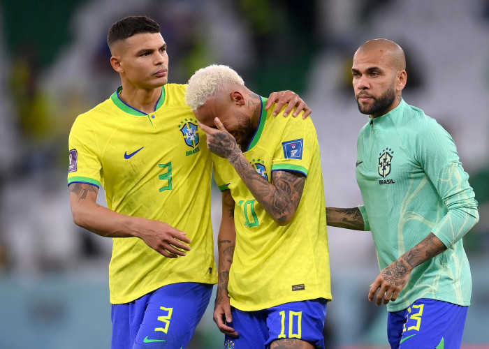 Brasil Terhenti di Babak Perempat Final Piala Dunia 2022 Qatar, Respect! Anak Perisic Hentikan Tangisan Neymar