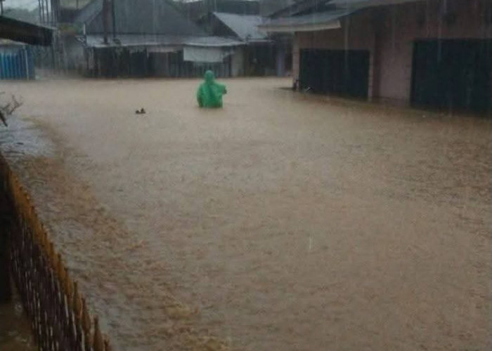 Air Sungai Kotok dan Sungai Uram Meluap, Ribuan Rumah Warga di 3 Kecamatan Terendam Banjir