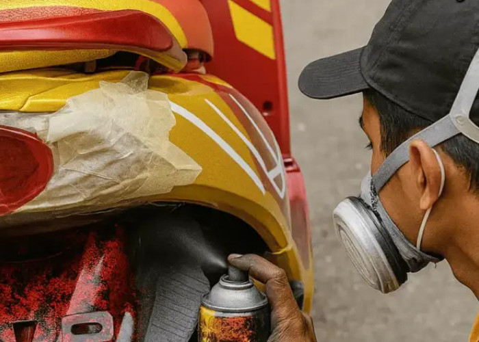 4 Hal Penting yang Harus Dicek Sebelum Repaint Motor Sendiri