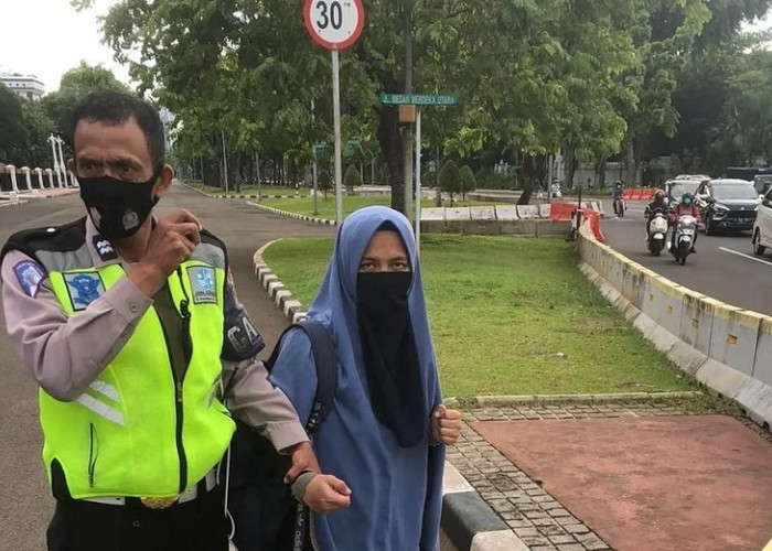 Terungkap, Wanita Bercadar Bernama Siti Elina, Bukan Warga Lampung Tapi Warga DKI Jakarta 