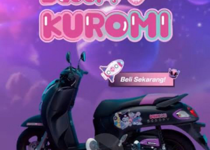 Honda Scoopy Kuromi Edition, Pencinta Sanrio Bisa Tebus Rp 24 Jutaan