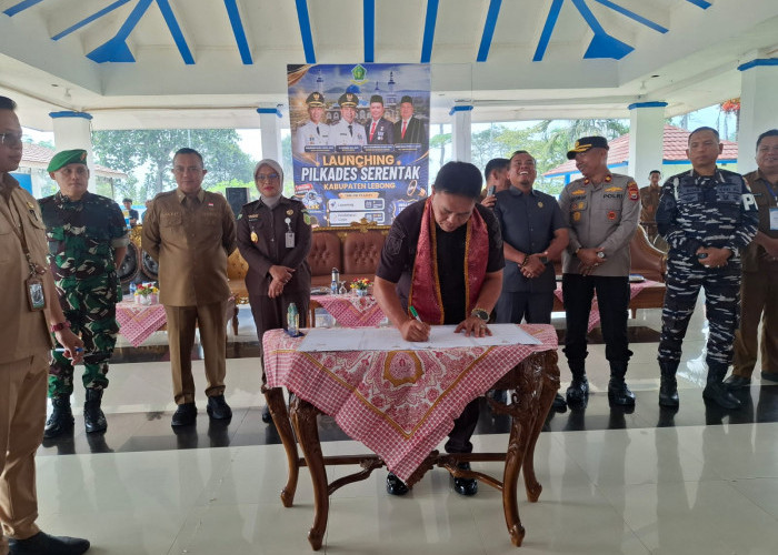 Launching Pilkades 2026,  Dari 78 Desa Ikut Serta 10 Desa Disiapkan Gunakan E-Voting