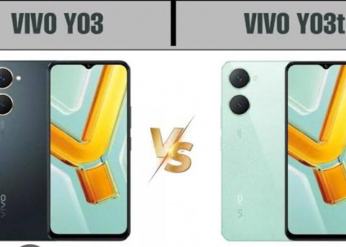 Perbedaan HP Vivo Y03 vs Vivo Y03t, HP Terbaru Harga Murah