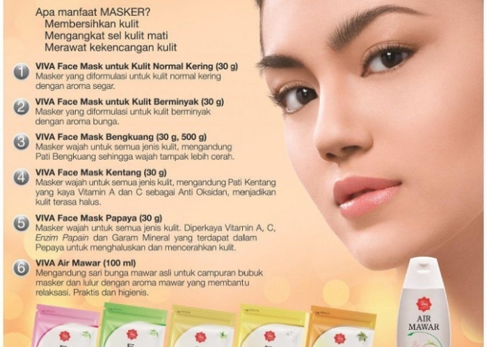 5 Rekomendasi Masker Viva Cosmetics untuk Kulit Bersih dan Sehat