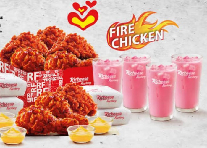 Promo Richeese Factory Akhir Tahun 2024, Bayar Cuma Rp. 22.000 Ribu