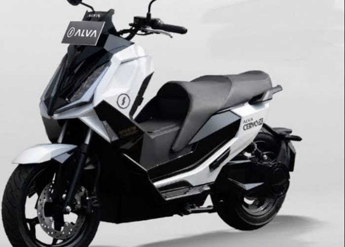 Motor Listrik ALVA CERVO X Hadir dengan Pengisian Super Cepat