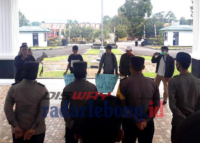 Gegara Natal dan Tahun Baru, Polisi Disebut Larang Demo Deposito APBD Lebong ke Polda Bengkulu 
