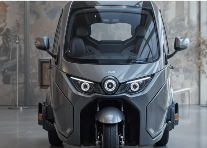 Sepeda Roda Tiga Yamaha Tricycle 300 Model 2026 Warna Abu-Abu: Desain Futuristik, Stabilitas  Tinggi, dan Tekn