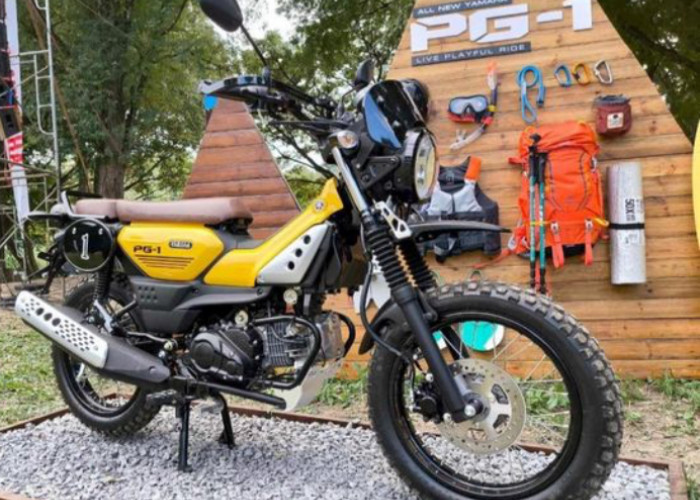 Yamaha PG-1: Motor Bebek Adventure dengan ABS dan Harga Rp28 Jutaan