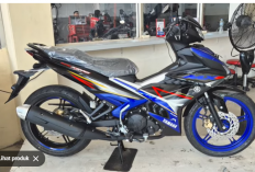 Yamaha MX King 150 Terbaru Warna Biru Hitam