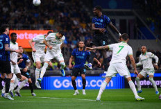 Bantai AS Roma 5-2, Inter Milan Kokoh di Puncak Klasemen Liga Italia