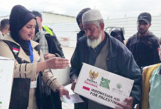 Bantuan Kemanusiaan 15.000 Paket Sembako dari Indonesia Tiba di Gaza