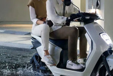 Ini Batas Aman Motor Listrik Honda EM1 Terabas Banjir