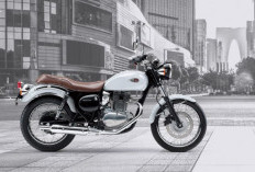 Kawasaki W230 Motor Retro 233cc dan Desain Premium
