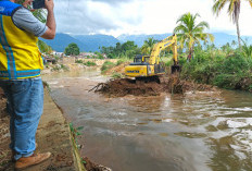 2 Pekan Pasca Banjir Bandang, 2 Sungai di Lebong Mulai Normalisasi