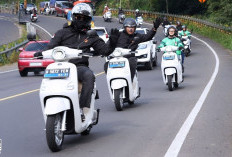 Yadea Indonesia Uji Ketahanan Motor Listrik Rute Bandung-Bogor, Tembus Jarak 150 Km Sekali Cas