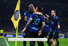Inter Milan vs AS Roma: Hujan Gol di Giuseppe Meazza, Nerazzurri Menang Telak 5-2