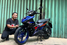 Review Detail Yamaha MX King 2026 Warna Biru Hitam