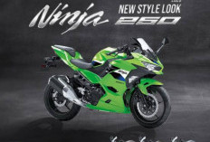 Kawasaki Ninja 250R Facelift dengan Tenaga ala 2 Tak