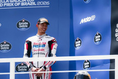 Dua Kali Naik Podium, Veda Ega Pratama Amankan Posisi Tiga Besar Klasemen Moto3