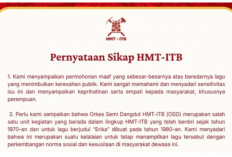 HMT ITB Meminta Maaf Terkait Viral Video Lagu 'Erika' dengan Lirik Vulgar