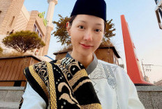 Tampilan Lucinta Luna Saat Idulfitri di Korea Selatan Curi Perhatian Warganet