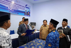 Kepala Dinas Dikbud Lebong Minta  80 Kepala Sekolah Segera Gelar Sertijab 