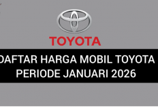 Harga Terbaru Mobil Toyota Januari 2026 Terlengkap Semua Jenis dan Tipe