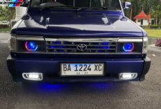 Toyota Kijang Super Deluxe 1993 Modifikasi Kontes Harian dengan Interior Rp90 Juta