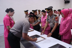Bangun Budaya Kerja Bersih, Seluruh Jajaran Polres Lebong Tandatangani Pakta Integritas