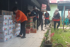 Bantuan Korban Terdampak Banjir Lebong, BPBD Sebut Langsung Salur dari Posko Induk ke Posko Kecamatan 