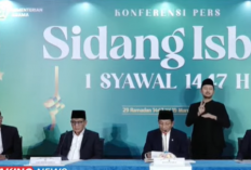 Pemerintah Putuskan Idulfitri Jatuh pada Sabtu 21 Maret 2026